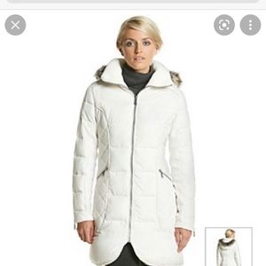 BCBG long down women coat